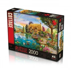 KS PUZZLE 2000 LAKESIDErnCOTTAGE (NET)