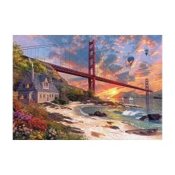 KS PUZZLE 500 SUNSETA AT GOLDEN GATE (NET)