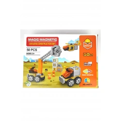 KZLKY MAGNETİK İNŞAAT SERİSİ 50 PRÇ