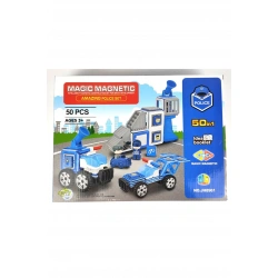 KZLKY MAGNETİK POLİS SERİSİ 50 PRÇ