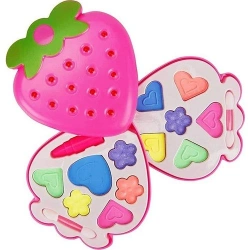 ÇİLEK KARTELA İKİLİ MAKYAJ SETİ