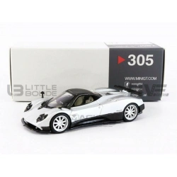 MINI GT PAGANI ZONDA F SILVER
