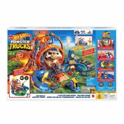 HOT WHEELS MONSTER TRUCKS VOLKANİK ALAN OYUN SETİ