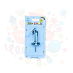 RAKAM MUM GÜMÜŞ SİYAH 1