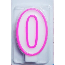RAKAM MUM SİMLİ PEMBE 0
