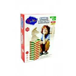 ONYL AHŞAP 100 PRÇ SİHİRLİ BLOKLAR