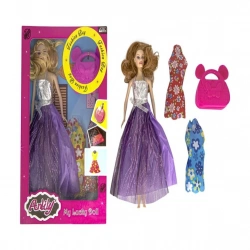 OYDŞ ANLILY ÇANTALI YEDEK ELBİSELİ BEBEK