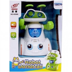 PRSTJ YÜRÜYEN SESLİ IŞIKLI ROBOT