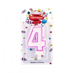 RAKAM MUM SİMLİ PEMBE 4