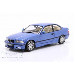 SOLİDO 1/18 BMW E36 COUPE M3 - BLEU ESTORIL -1990