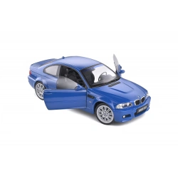 SOLİDO 1/18 BMW E46 M3 - LAGUNA BLUE - 2000