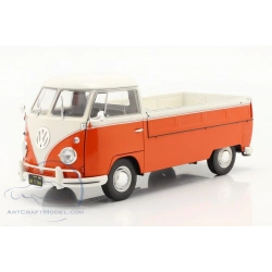 SOLİDO 1/18 VOLKSWAGEN T1 PICK UP -ORANGE & WHITE