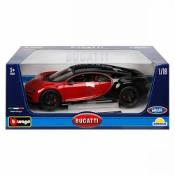 SNMN BUGATTI CHIRON SPORT KIRMIZI/SİYAH 1/18