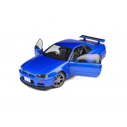SLD NISSAN R34 GTR BAYSIDE BLUE 1999