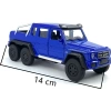 WELLY 1/36 MERCEDES G63 6*6