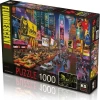 KS GAMES 1000 PARÇA PUZZLE FOSFORLU METROPOL