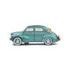 SOLİDO 1/18 RENAULT 4CV VERT ARDENNES METAL 1951