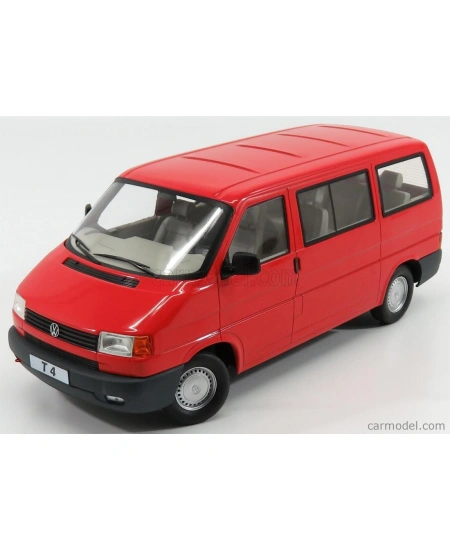 1992 VOLKSWAGEN BUS T4 CARAVELLE, RED
