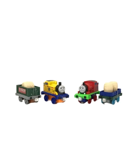 4LÜ METAL MIKNATISLI TREN SET