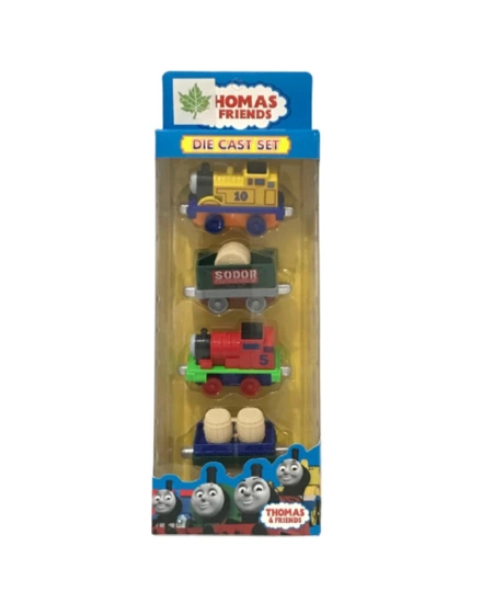 4LÜ METAL MIKNATISLI TREN SET