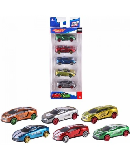 5Lİ SPEED RACER METAL ARABA