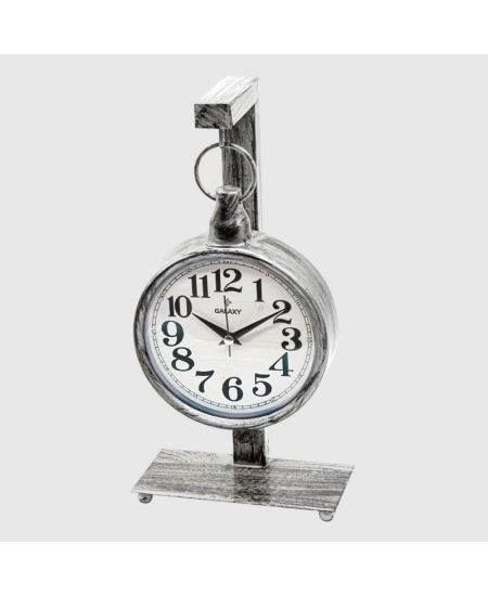 AYPŞ AYAKLI MASA SAATİ 18*37 METALİK