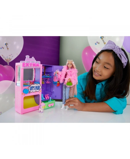 BARBIE EXTRA KIYAFET OTOMATI OYUN SETİ DHL