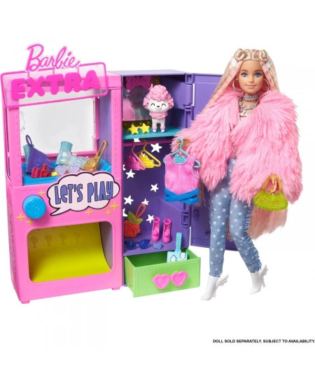 BARBIE EXTRA KIYAFET OTOMATI OYUN SETİ DHL
