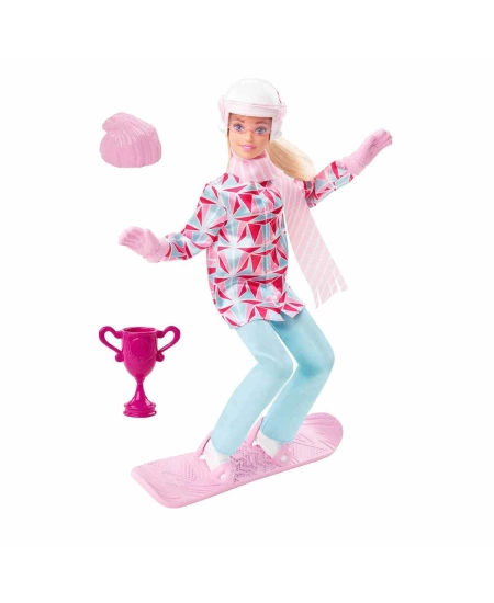 BARBIE SNOWBOARD SPORCU BEBEK DHL