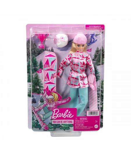 BARBIE SNOWBOARD SPORCU BEBEK DHL