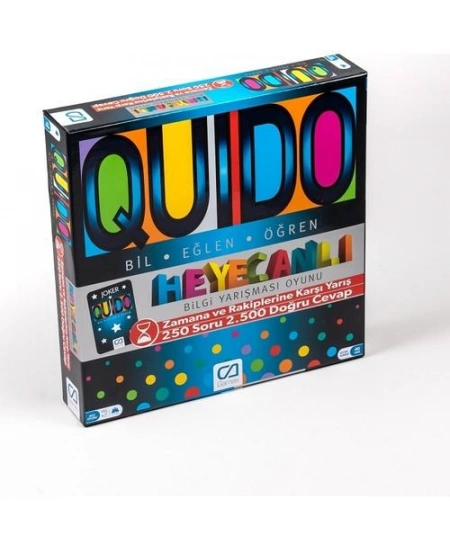 CA EĞİTİCİ QUIDO BOARD GAME