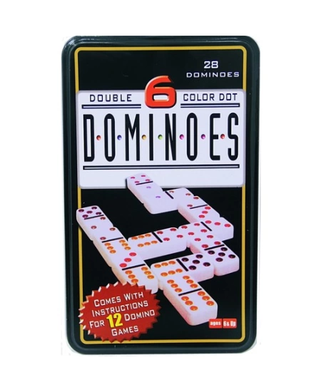 DOMİNO 28 Lİ RENKLİ TAŞLAR