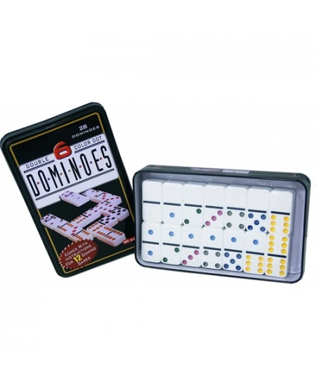 DOMİNO 28 Lİ RENKLİ TAŞLAR