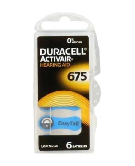 DURACELL KULAKLIK PİLİ 675