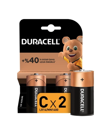 DURACELL ORTA PİL LR14 C2