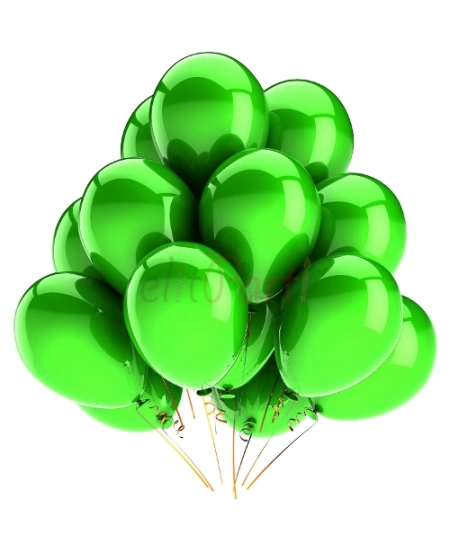 ERBY METALİK AÇIK YEŞİL BALON