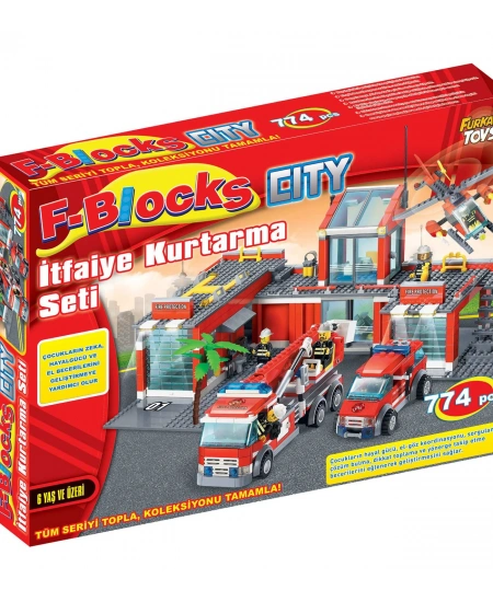 FRKN F-BLOCKS İTFAİYE KURTARMA SETİ 774 PRÇ
