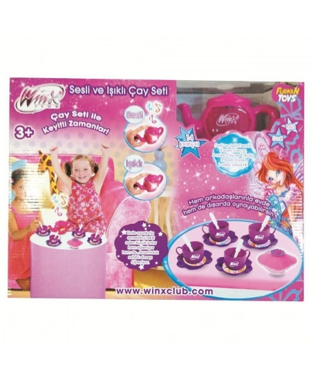 FRKN WINX SESLİ VE IŞIKLI DEMLİK ÇAY SETİ