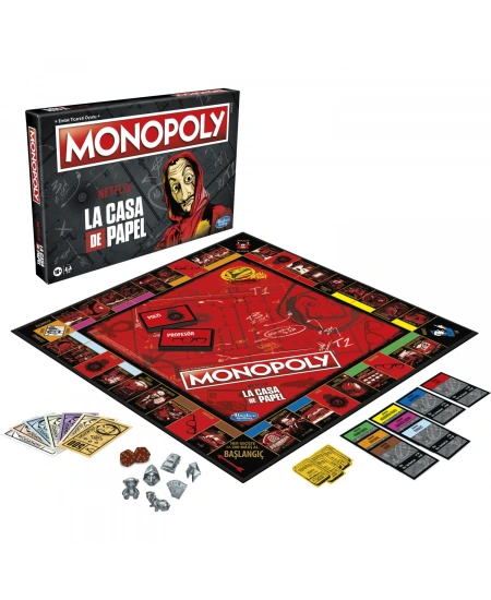 INTRTY MONOPOLY LA CASA DE PAPEL DHL