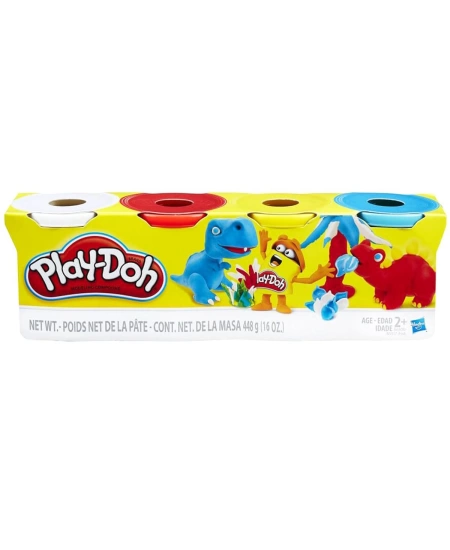 INTRTY PLAY-DOH OYUN HAMURU 4 LÜ DHL (NET)