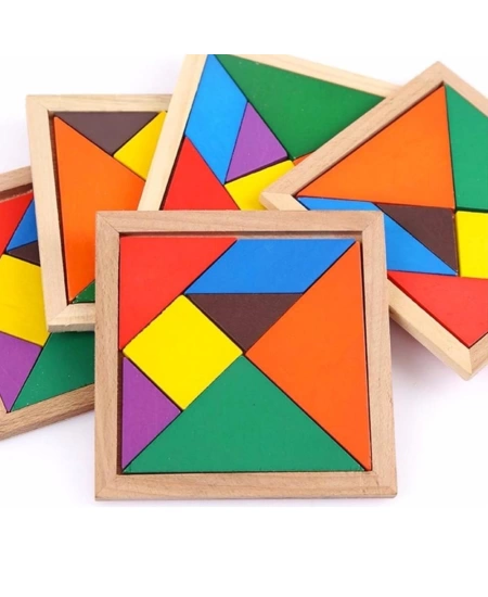 KRSN 7 PRÇ TANGRAM WOODOY