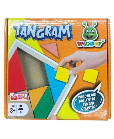 KRSN 7 PRÇ TANGRAM WOODOY