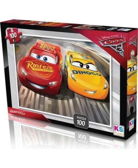 KS GAMES CARS PUZZLE 100 PARÇA