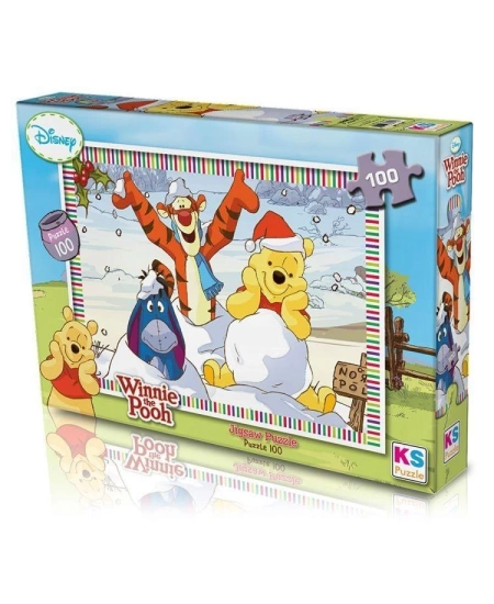 KS GAMES WİNNİE THE POOH PUZZLE 100 PARÇA