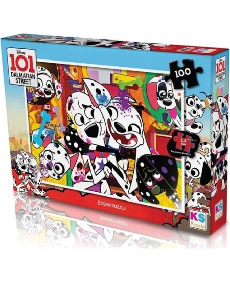 KS GAMES 101 DALMAÇYALI PUZZLE 100 PARÇA