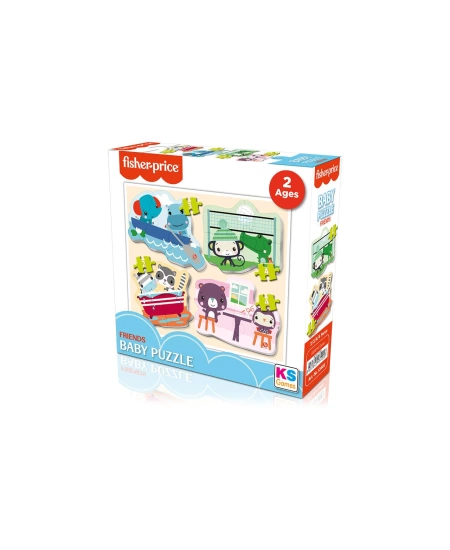 KS BABY PUZZLE FRİENDS 4İN1