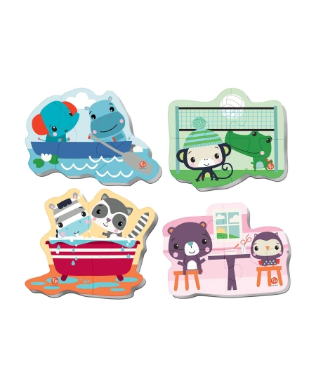 KS BABY PUZZLE FRİENDS 4İN1
