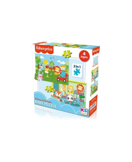 KS BABY PUZZLE RAİLWAY & BEDTİME
