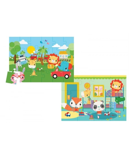 KS BABY PUZZLE RAİLWAY & BEDTİME