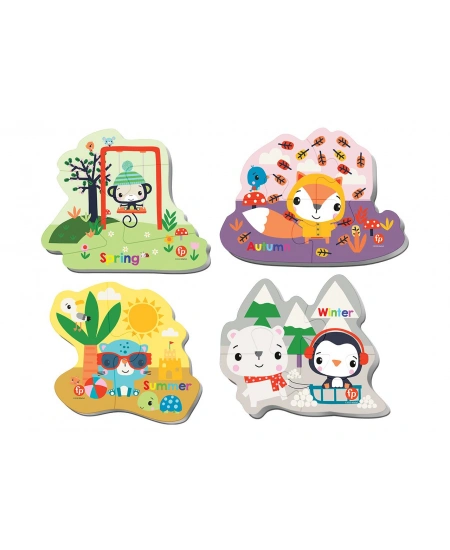 KS BABY PUZZLE SEASONS 4İN1